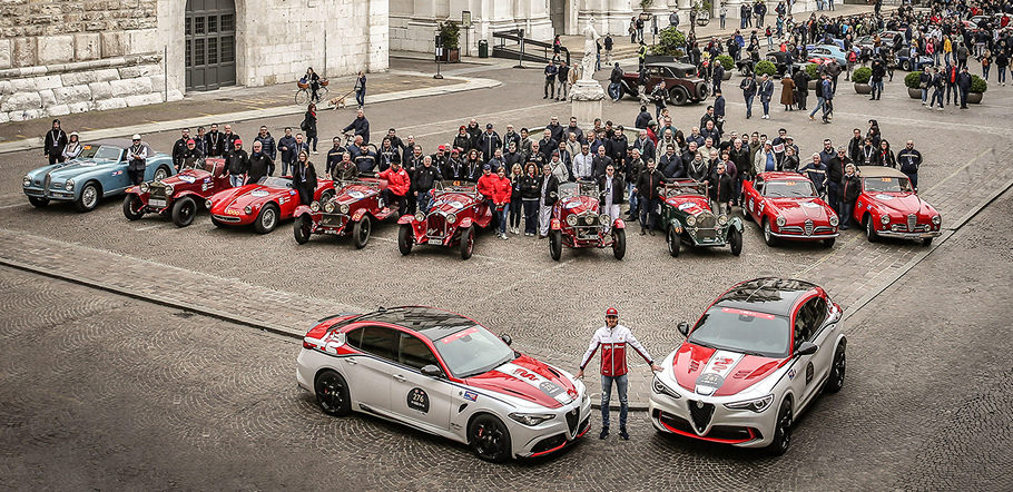 ALFA ROMEO СТАНЕ АВТОМОБІЛЬНИМ СПОНСОРОМ «1000 MIGLIA» 2020