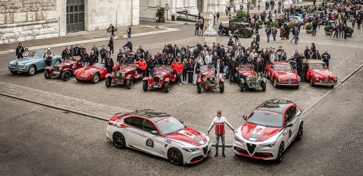 ALFA ROMEO СТАНЕ АВТОМОБІЛЬНИМ СПОНСОРОМ «1000 MIGLIA» 2020